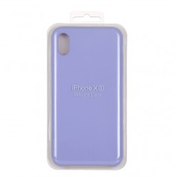 Coque en silicone pour iPhone X/XS (Violet clair) à €11.95