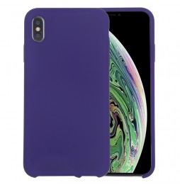 Coque en silicone pour iPhone X/XS (Violet foncé) à €11.95