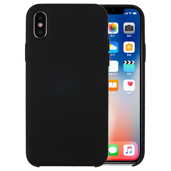 Silicone Case for iPhone X/XS (Black) at €11.95