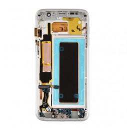 Original Display LCD met Rahmen für Samsung Galaxy S7 Edge SM-G935A (Silber) für 169,90 €