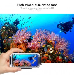 Underwater Waterproof Diving Case for iPhone XS Max 40m/130ft PULUZ (Black) at €25.50