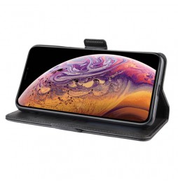 Magnetic Leather Case with Card Slots for iPhone XS Max (Black) at €15.95