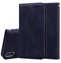 Magnetic Leather Case with Slots for iPhone XS Max (Black) at €14.95