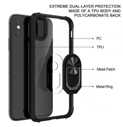 Magnetic Ring Shockproof Case for iPhone XS Max (Red) at €13.95