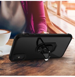 Magnetic Ring Shockproof Case for iPhone XS Max (Black) at €13.95