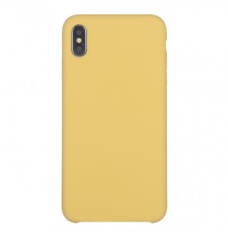 Siliconen hoesje voor iPhone XS Max (Geel) voor €11.95