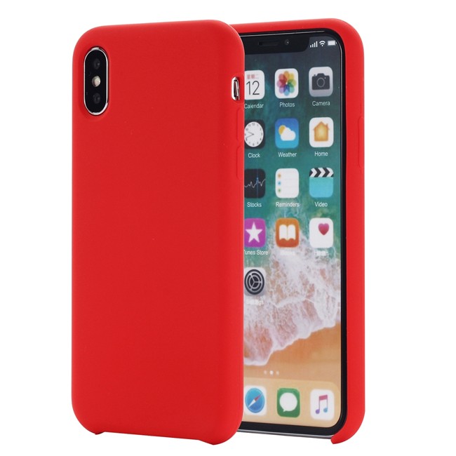 Coque en silicone pour iPhone XS Max (Rouge) à €11.95