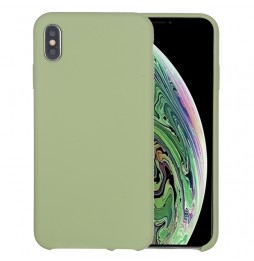 Coque en silicone pour iPhone XS Max (Vert menthe) à €11.95