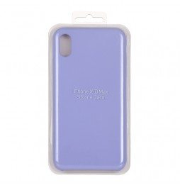 Silicone Case For iPhone XS Max (Light Purple) at €11.95