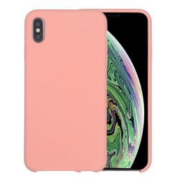 Silikon Case für iPhone XS Max (Rosa)
