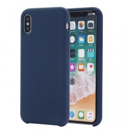 Silikon Case für iPhone XS Max (Dunkelblau) für €11.95