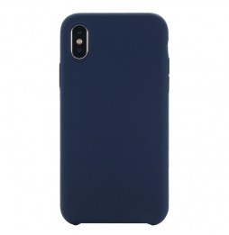 Siliconen hoesje voor iPhone XS Max (Donkerblauw) voor €11.95
