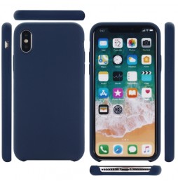 Silicone Case For iPhone XS Max (Dark Blue) at €11.95