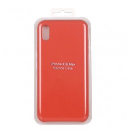 Coque en silicone pour iPhone XS Max (Orange) à €11.95