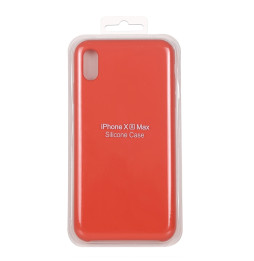 Silikon Case für iPhone XS Max (Orange)