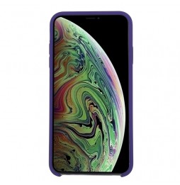 Silicone Case For iPhone XS Max (Dark Purple) at €11.95