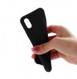 Siliconen hoesje voor iPhone XS Max (Zwart) voor €11.95