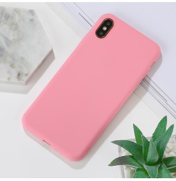Stoßfeste Silikon Case für iPhone XS Max (Hellblau)
