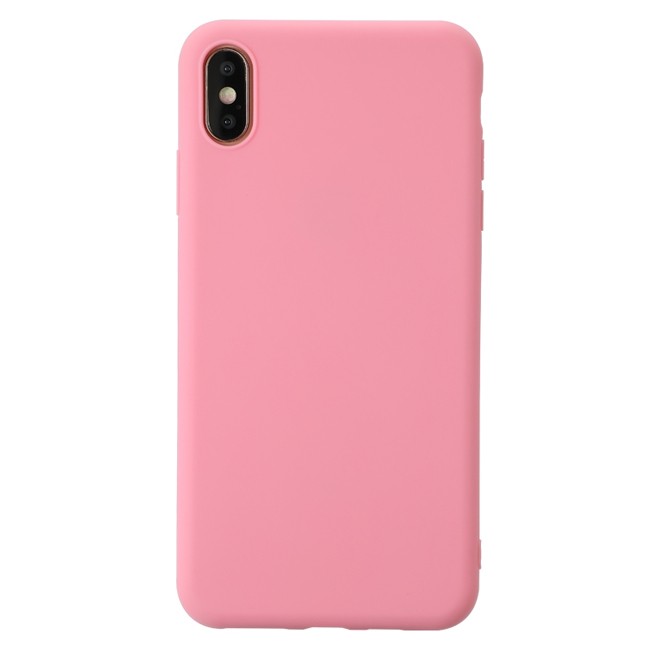 Schokbestendig siliconen hoesje voor iPhone XS Max (Roze) voor €11.95