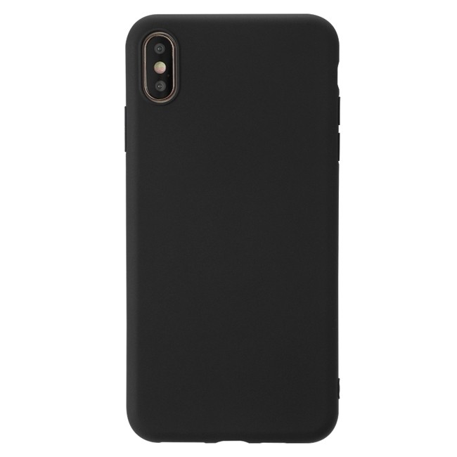 Stoßfeste Silikon Case für iPhone XS Max (Schwarz) für €11.95
