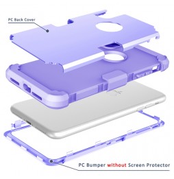 Coque Antichoc Hybride Métal + Silicone pour iPhone XR (Violet Clair) à €15.95