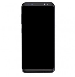 Original Display LCD met Rahmen für Samsung Galaxy S8 SM-G950 (Schwarz) für 166,80 €
