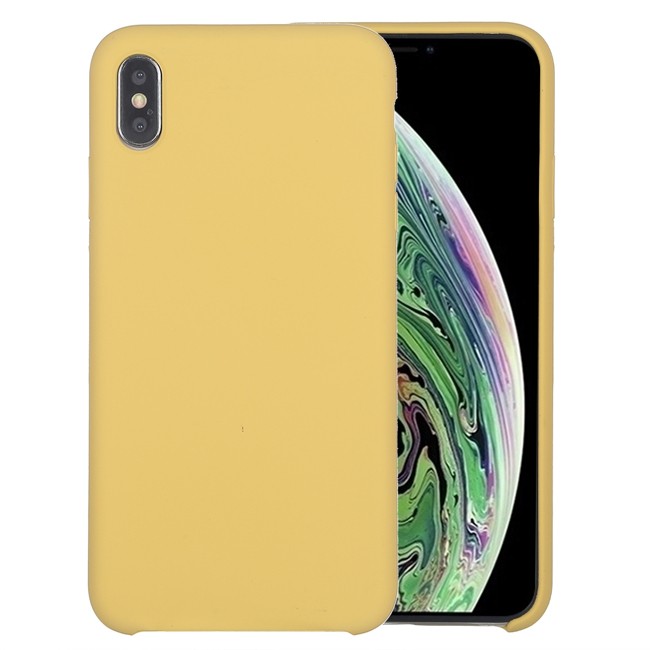 Siliconen hoesje voor iPhone XR (Geel) voor €11.95