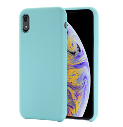 Silikon Case für iPhone XR (Babyblau)