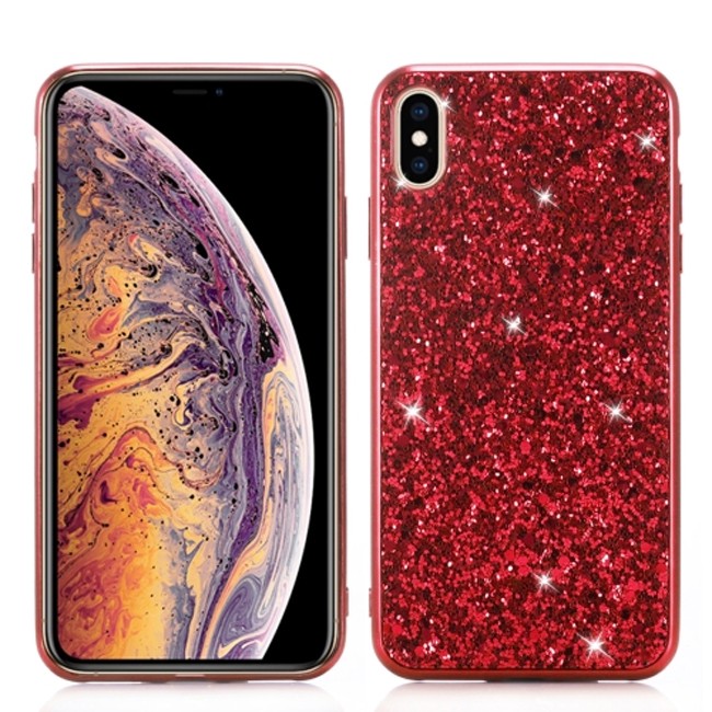 Glitter Case für iPhone X/XS (Rot) für €14.95