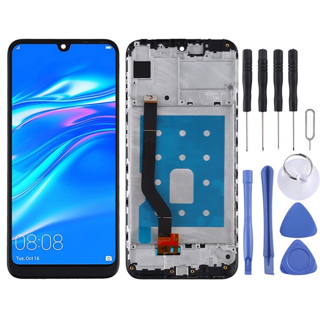 LCD Screen with Frame for Huawei Y7 Pro 2019 (Black) at 39,98 €