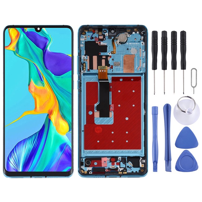 LCD Screen with Frame for Huawei P30 Pro (Twilight) at 199,90 €