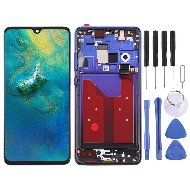 LCD Screen with Frame for Huawei Mate 20 (Blue) at 97,20 €