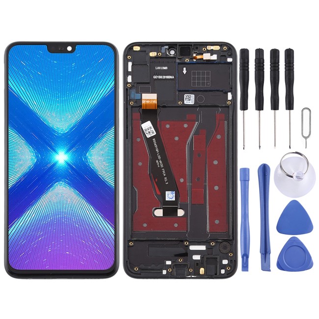 LCD Screen with Frame for Huawei Honor 8X (Black) at 67,12 €