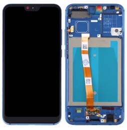 LCD-Bildschirm mit Rahmen für Huawei Honor 10 (Blau) für 65,98 €