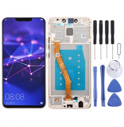 LCD Screen with Frame for Huawei Mate 20 Lite (Gold) at 54,70 €