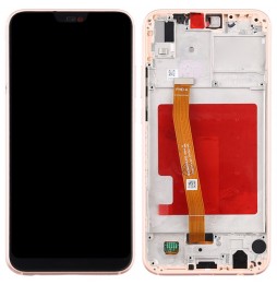 LCD Screen with Frame for Huawei P20 Lite (Pink) at 44,50 €