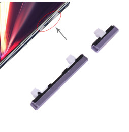 Boutons allumage + volume pour Huawei P20 Pro (Violet)