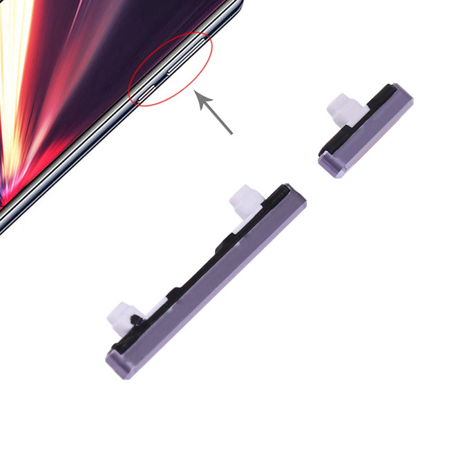Boutons allumage + volume pour Huawei P20 Pro (Violet)