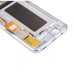 Original Display LCD met Rahmen für Samsung Galaxy S8 SM-G950 (Silber) für 166,80 €