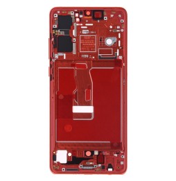 LCD-Rahmen mit Ein/Aus Power & Volume Tasten für Huawei P30 (Orange) für 43,96 €