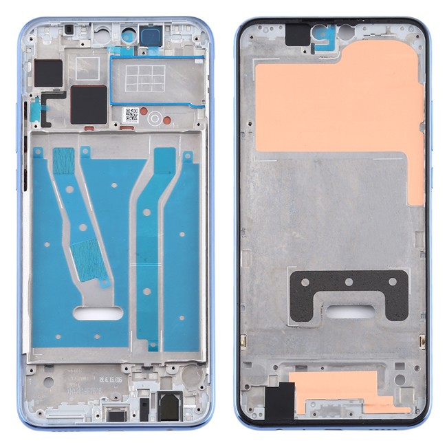LCD Frame with Buttons for Huawei Y9 2019 (Silver) at 31,28 €