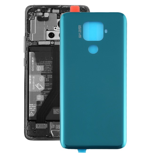 Back Cover for Huawei Mate 30 Lite (Green)(With Logo) at 12,86 €