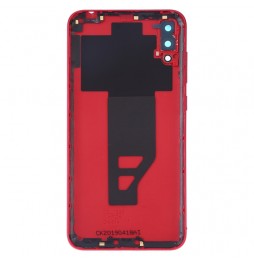 Original Rückseite Akkudeckel mit Linse und Ein/Aus Power & Volume Tasten für Huawei Y7 Pro (2019) (Rot)(Mit Logo) für 19,02 €