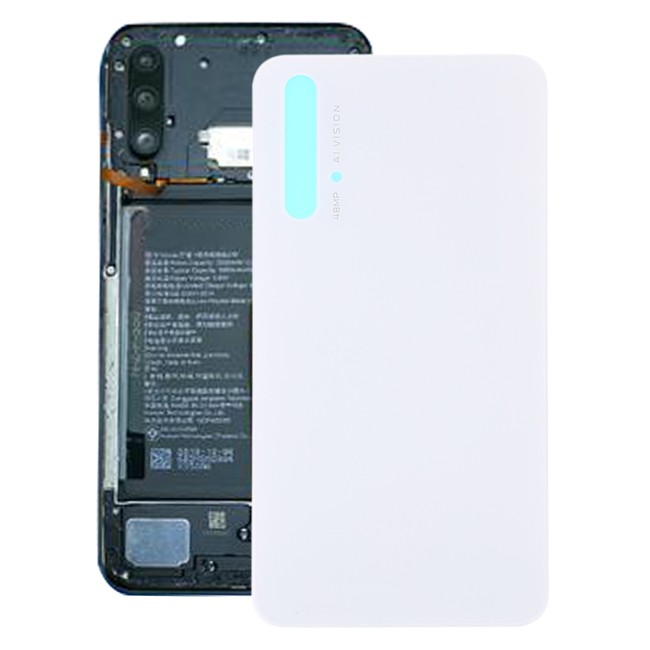 Rückseite Akkudeckel für Huawei Honor 20 (Weiß)(Mit Logo) für 9,48 €