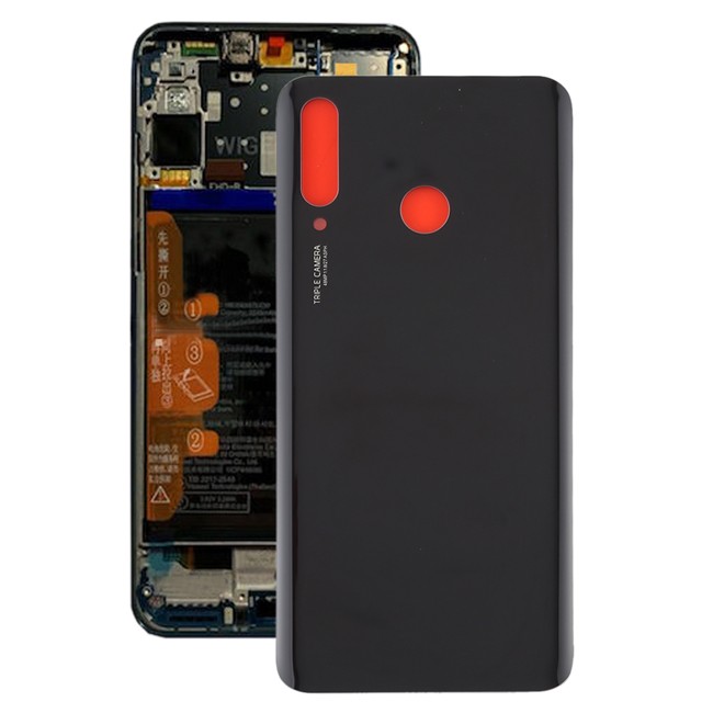 Cache arrière pour Huawei P30 Lite (48MP)(Noir)(Avec Logo) à 11,58 €