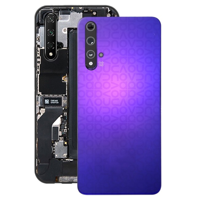 Cache arrière original avec lentille pour Huawei Nova 5T (Violet)(Avec Logo) à 22,96 €