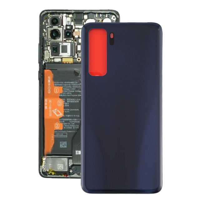 Battery Back Cover for Huawei P40 Lite 5G / Nova 7 SE (Black)(With Logo) at 11,58 €