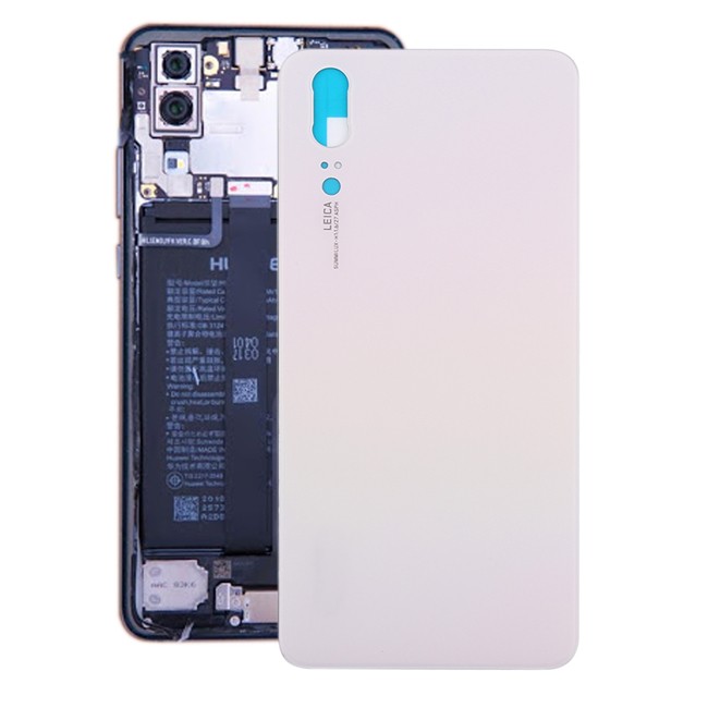 Battery Back Cover for Huawei P20 (Light Pink)(With Logo) at €12.90