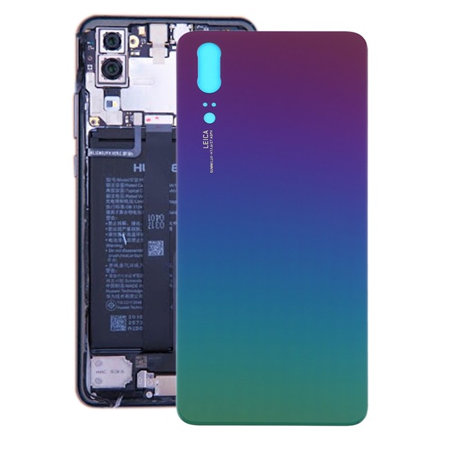 Battery Back Cover for Huawei P20 (Aurora Blue)(With Logo) at 9,46 €