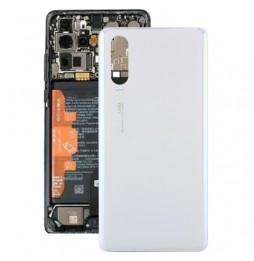 Cache arrière pour Huawei P30 (Blanc)(Avec Logo) à 10,70 €